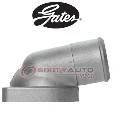 Gates Coolant Water Outlet for 1991-2012 Subaru Legacy 2.2L 2.5L H4 - xe Foto 1 de 4