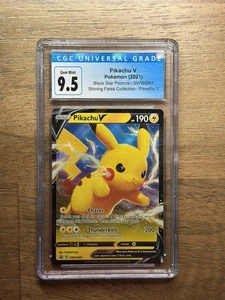 CGC 9.5 ⭐️ Pikachu V SWSH061 SWSH: Sword & Shield Promo Cards Holo - Picture 1 of 2