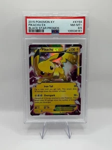 POKEMON PIKACHU EX BLACK STAR PROMO XY84 PSA 8.5 INVEST - Picture 1 of 2