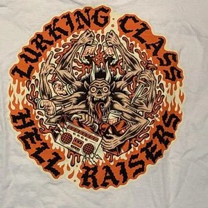 Lurking Class “Hell Raisers” White T-Shirt Men’s Large NWT (Tallboy) - Picture 1 of 6