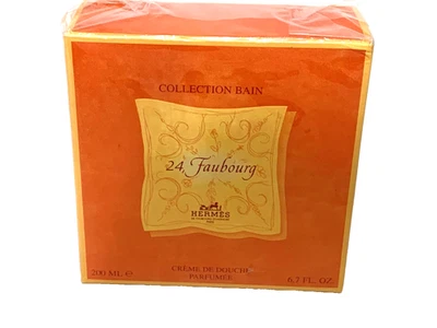 Caja sellada vintage Hermes 24 Faubourg Creme De Douche 6,7 FL. OZ. Foto 1 de 4