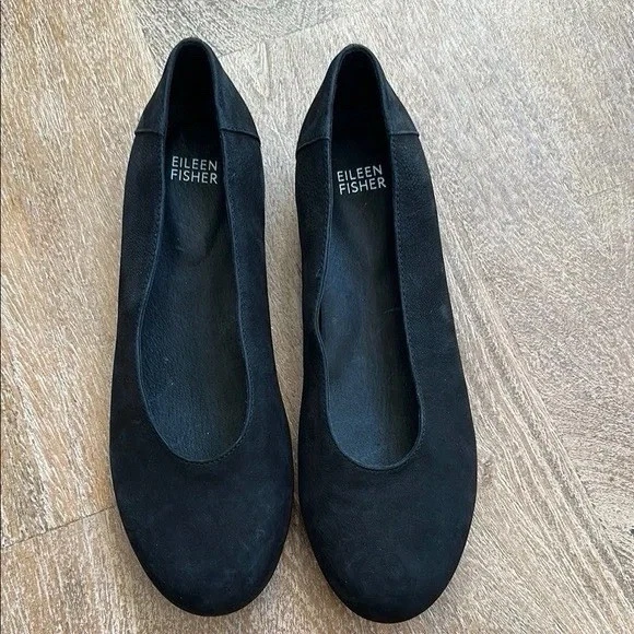 Ballet Eileen Fisher Una cuña oculta plana 8 Foto 1 de 4