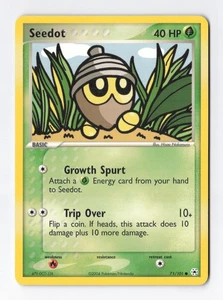 Seedot 71/101 Common Regular Hidden Legends Vintage Pokemon Card LP/NM - Picture 1 of 3