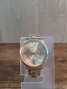 Reloj Dorado | Sin Marca | Acero Inoxidable | ~35 mm Cara | Correa 6" | Envío Gratis - Imagen 1 de 8