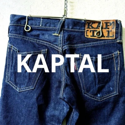 Kapital Denim Pants 27 S M Indigo From Okayama Mitsu Factory Men JPN Limited Rar - Image 1 of 4