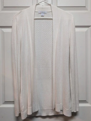  Suéter Vintage Damas Talla S Blanco Liz Claiborne  Foto 1 de 4