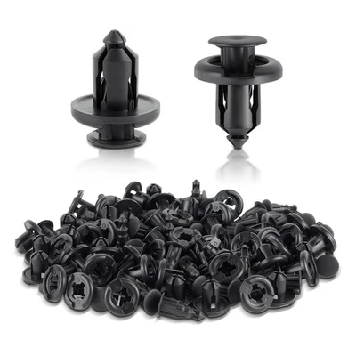 Set of 50 Plastic Rivet Bumper Retainer Clips For Honda Acura 91503-SZ3-003 - Image 1 of 4