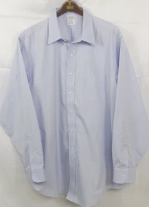 BROOKS BROTHERS MENS LIGHT BLUE L/S BUTTON DOWN OXFORD REGENT SHIRT 18 / 36 - Picture 1 of 5
