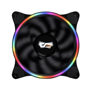 DarkFlash D1 RGB 120mm Gehäuselüfter - bunte Beleuchtung, Molex Powered, leiser Lüfter - Bild 1 von 4