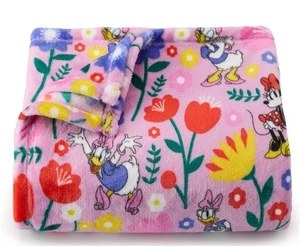 Neu entzückende Disney’s Minnie Mouse große Plüsch Fleece Druck Decke 60" x 72" - Bild 1 von 3