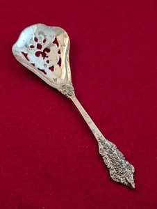 Vintage FB Rogers GRAND ANTIQUE Silverplate Bon Bon Spoon 6 1/2" - Picture 1 of 5