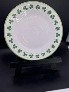 Fiesta Shamrock 9" Luncheon Plate Homer Laughlin China St. Patrick’s Day - Picture 1 of 4