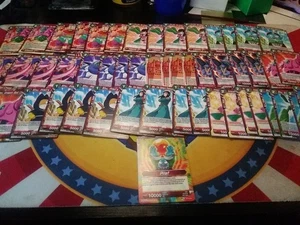Pilaf(Red) Vs Trunks(blue) Player Built Battle Decks - Picture 1 of 2