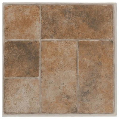 Nexus Self Adhesive 12-Inch Vinyl Floor Tiles, 20 Tiles - 12" X 12", Q - Image 1 of 4
