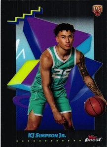 2024-25 Topps Finest 110 KJ Simpson Jr. - Bild 1 von 2