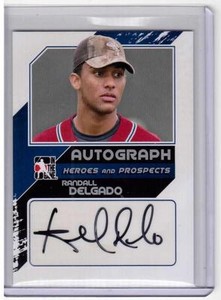 RANDALL DELGADO 2011 ITG Prospects RC Up Close Auto Autograph /190 SP Rookie