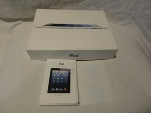 APPLE iPAD 16GB White MDS13LL/A  w/Logo Stickers Decals - EMPTY BOX ONLY - Picture 1 of 3