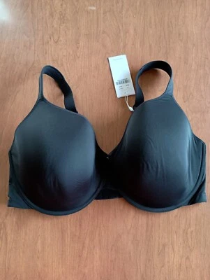 HSIA Women's Black Underwire Full Coverage Bra Size 42H - Image 1 of 4