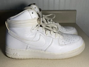 Nike Air Force 1 High Top Mens 10.5 White 315121-115 - Picture 1 of 19