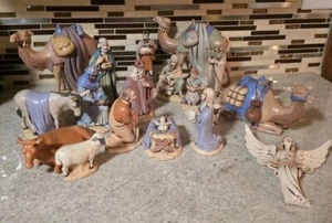 Stampo Olanda Vintage Set Natività Natale 20 Pezzi Collezione Multi Anni  - Foto 1 di 24