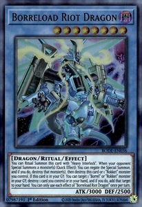 Yu-Gi-Oh! Borreload Riot Dragon 1ª Ed. BODE-EN036 ultra raro casi nuevo/LP x1 - Imagen 1 de 2
