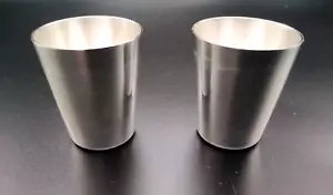 Vintage 1930's Cocktail Shaker Companion German Silver 835 Shot Glasses "Rare" - Picture 1 of 12