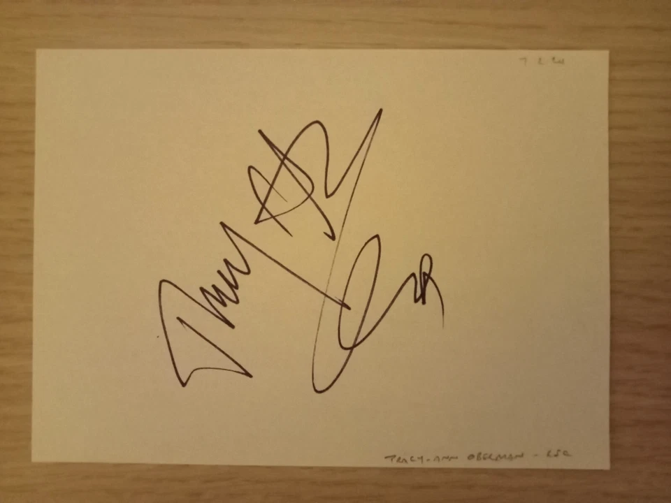 Tracy Ann Oberman - Dr Who, It's A Sin Personally Signed Page AFTAL COA - Image 1 of 1