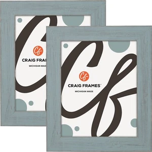 Jasper, cornice rustica Dixie grigio 1,5", taglie comuni 4x5 - 24x36, confezione da 2 - Foto 1 di 7