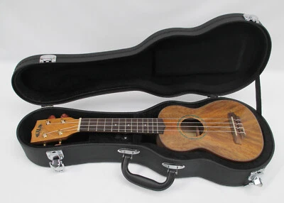 Kala KA-MS Curly Mango Soprano Ukulele with Case - Image 1 of 4