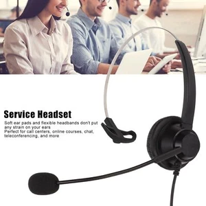H360TYPEC Zestaw słuchawkowy call center Profesjonalny zestaw słuchawkowy do telefonu z redukcją szumów - Zdjęcie 1 z 12