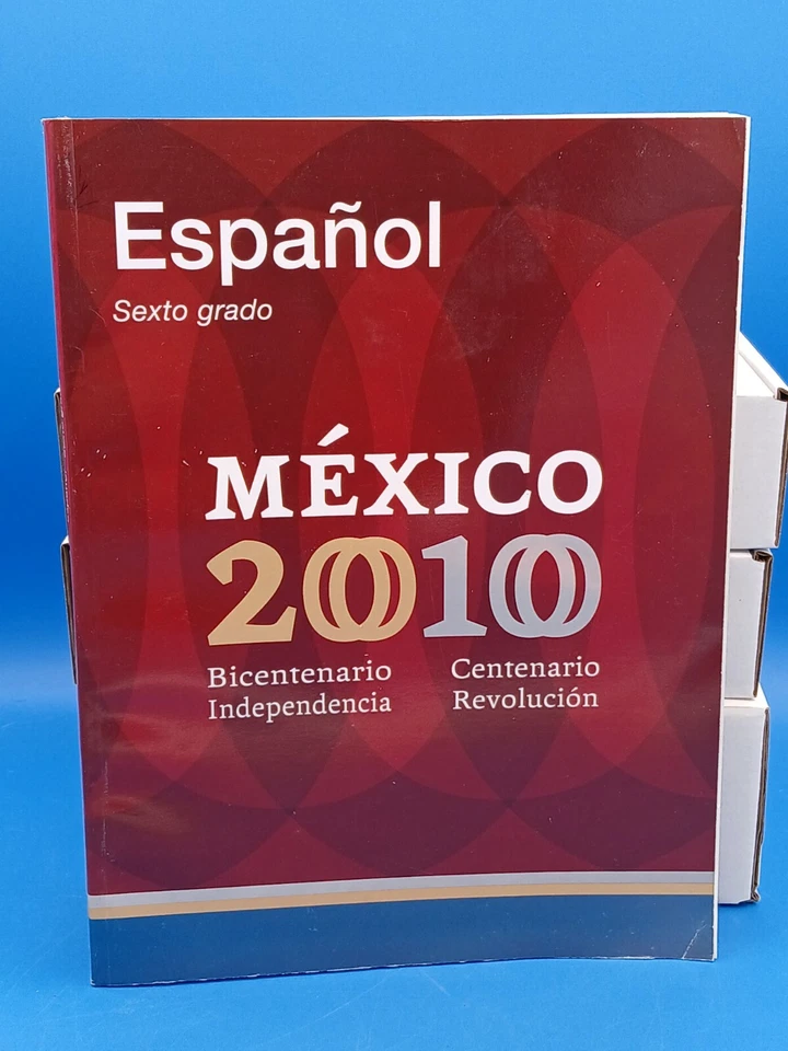 Mexico 2010 Sexto Grado Espanol, Historia, Educacion Fisica. - Image 1 of 4