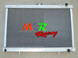 for Nissan Skyline R32 RB20 DET / S13 CA18 Manual Aluminum Radiator 52mm - Picture 1 of 4