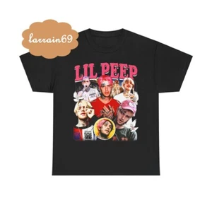 Lil Peep Music Short Sleeve T-Shirt B42015 - Picture 1 of 5