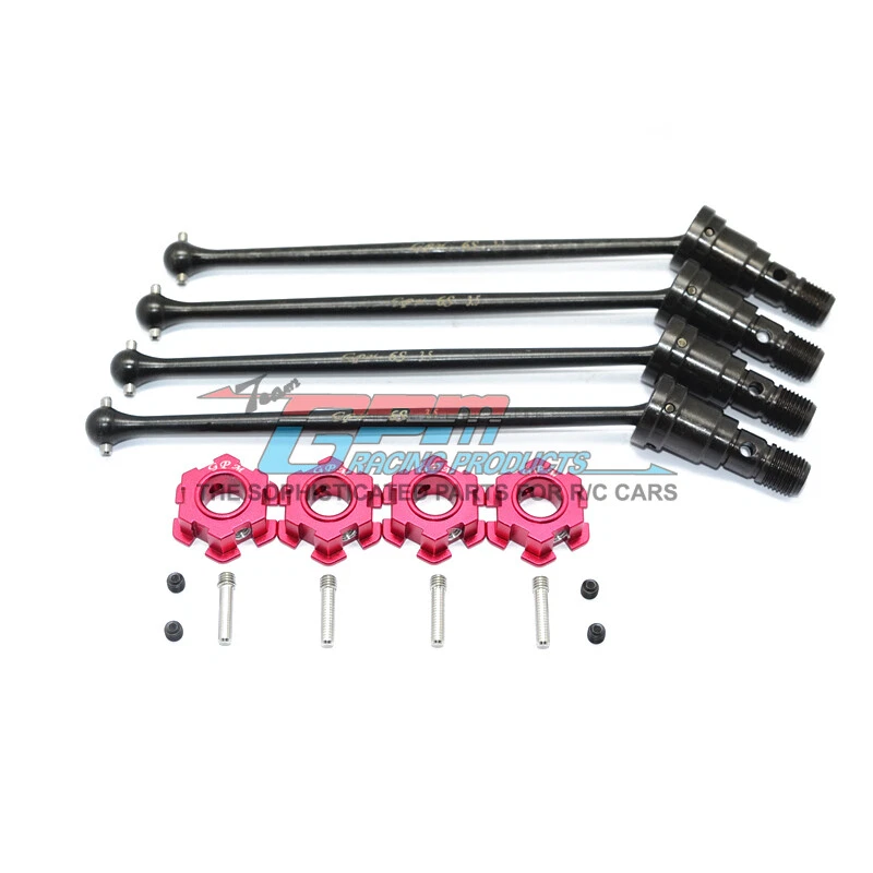 GPM HARDEN STEEL #45 CVD FOR 6S FRONT OR REAR WITH ALLOY HEX FOR TRAXXAS X-MAXX - Image 1 of 4