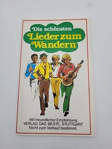 Die Schönsten Lieder Zum Wandern Beautiful Hiking Songs German Language Songbook - Foto 1 di 12