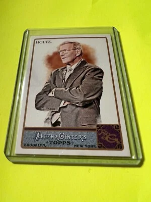 2011 Allen & Ginter - Lou Holtz  #3 - ESPN - Notre Dame - Image 1 of 2