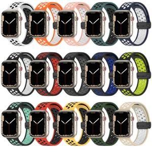 Strap 49mm Folding Magnetic For Apple watch Ultra 2 Series 9 8 7 6 5 Band iWatch - Bild 1 von 27