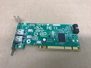 Dell 0J886H Low Profile 2 Port & Internal Header PCI Firewire Card FAE10 AM1 - Picture 1 of 2