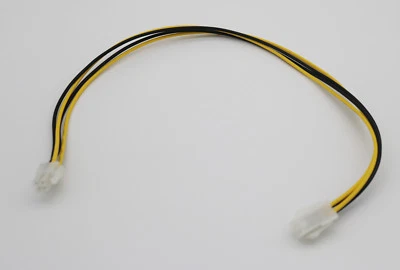 10x 4-Pin 12V Power Extension Cable Male to Female EPS ATX Motherboard CPU 50cm - Bild 1 von 4