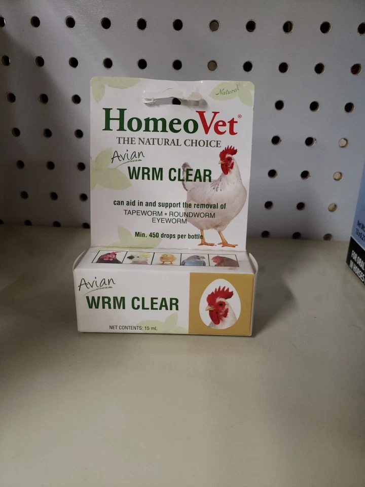 HomeoPet Avian WRM Clear Dewormer 0.5 fl. oz