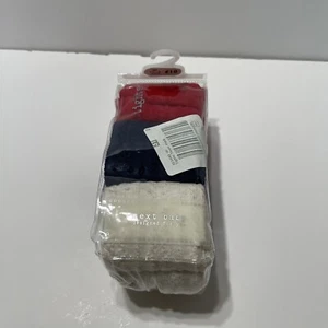 3 Pack  NEXT baby Girls  Tights Navy, Red & Cream  1 1/2 - 2 years - Picture 1 of 5