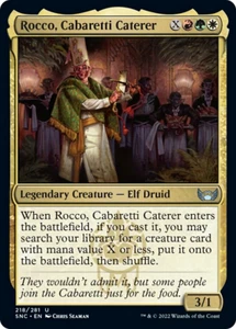 Magic the Gathering: MTG STREETS OF CAPENNA ROCCO COBARETTI CATERER UNCOMMON - Picture 1 of 1