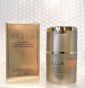 Stay All Day Foundation & Concealer - # 4 Beige Full Size 1 oz Makeup - Picture 1 of 6