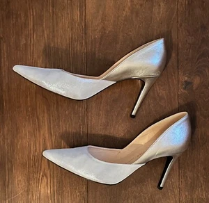 PETER KAISER Damen Pumps, Voll-Leder, silber-grau, Gr. 42 (8), wNeu! - Bild 1 von 5