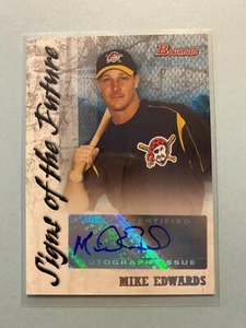 A20,768 - 2007 Bowman Signs of the Future #ME Mike Edwards Auto - Picture 1 of 1