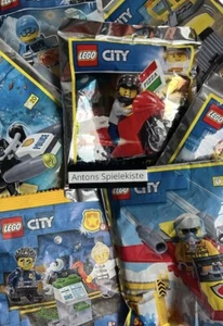 LEGO® CITY Minifiguren Polybag zum aussuchen, Polizei, Feuerwehr, Baustelle,NEU - Bild 1 von 68