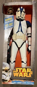 Neu Box 501st Legion Clone Trooper Star Wars 31" Chewy Taschenlampe Jakks Disney - Bild 1 von 1