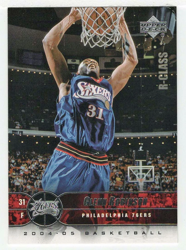 Glenn Robinson - 76ers (NBA Basketball) 2004-05 Upper Deck R-Class # 64 Mint - Image 1 of 1
