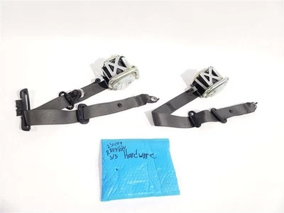 Par de cinturones de seguridad negros OEM 2006 2007 2008 2009 2010 Pontiac Solstice  Foto 1 de 4