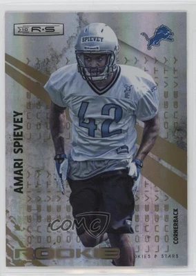 2010 Panini Rookies & Stars Rookie Longevity Gold /49 Amari Spievey #168 RC - Image 1 of 2